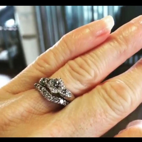 Wedding ring and band - Picture 2 of 6